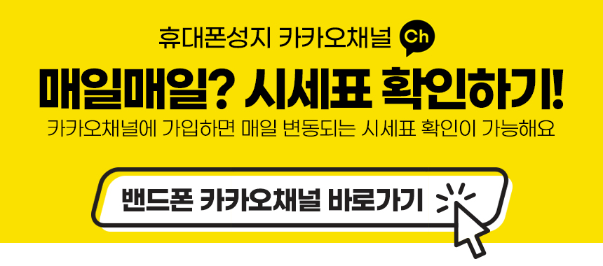 휴대폰성지 밴드폰 서초점 시세표 사진 15